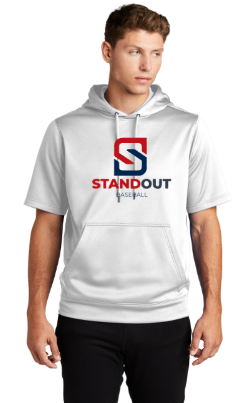 Adult Short Sleeve Hoodie Sweatshirt